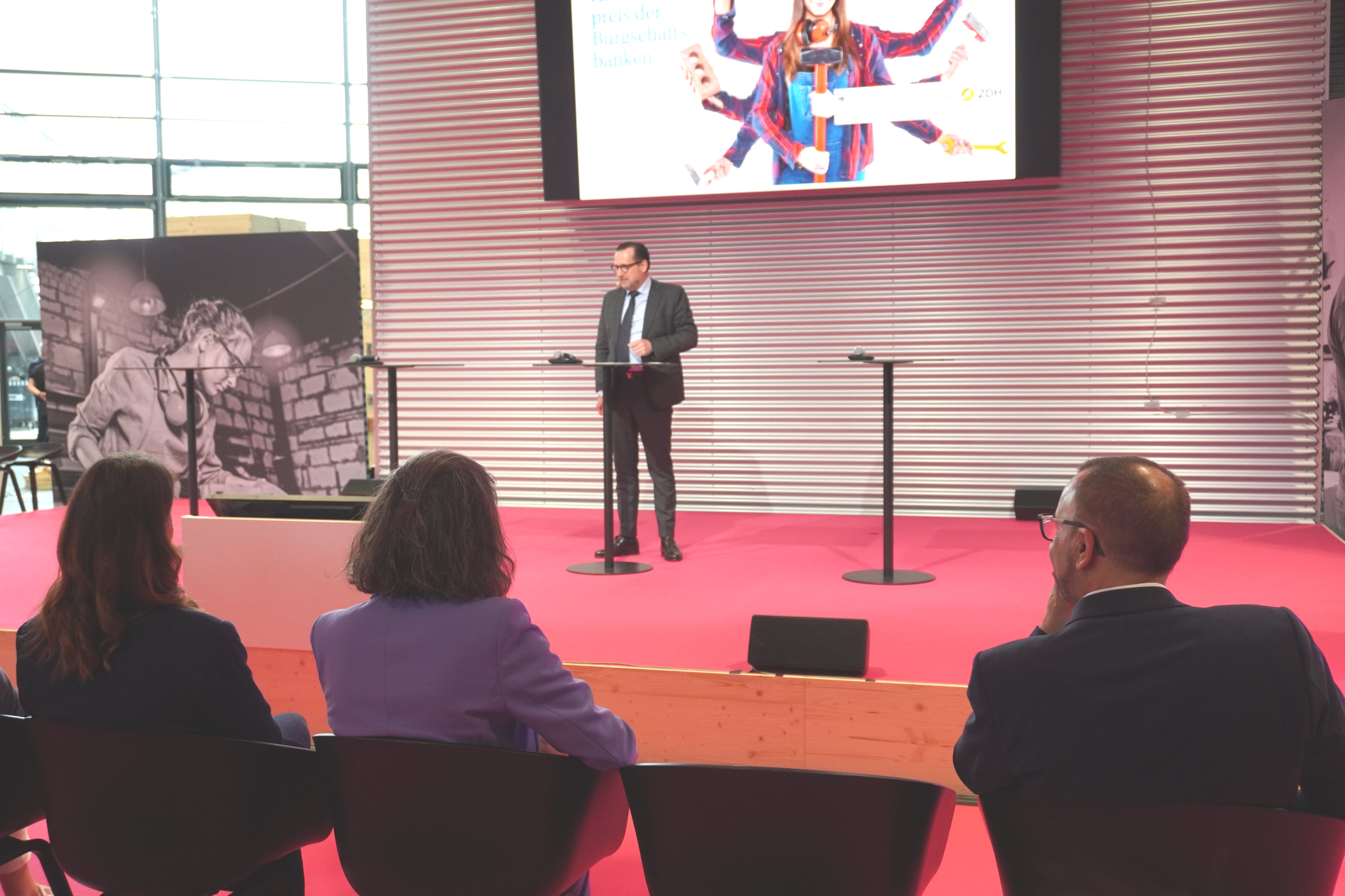 13. Handwerkspreis der Bürgschaftsbanken: Marcus Nachbauer, Vize-Präsident des Zentralverbandes des Deutschen Handwerks (ZDH)