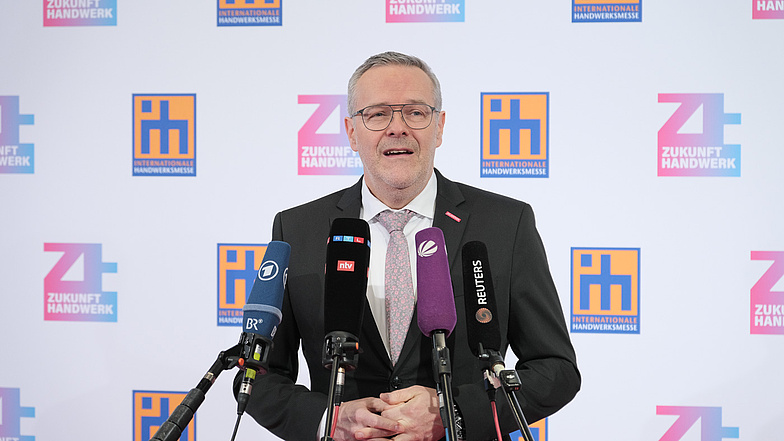 Eröffnung der ZUKUNFT HANDWERK & IHM 2025, ZDH-Präsident Jörg Dittrich