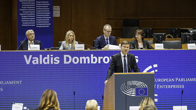 EU-Kommissionsvizepräsident Valdis Dombrovskis