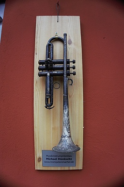 Alte Trompete, restauriert von Michael Münkwitz