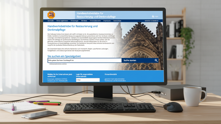 Webseite restaurierung-handwerk.de