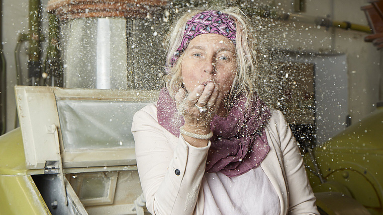 Müllermeisterin Karin Steinmeyer 