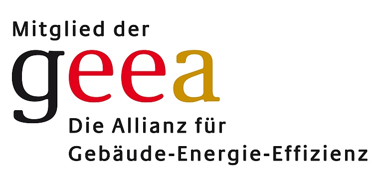 Logo der geea, der Allianz für Gebäude-Energie-Effizienz