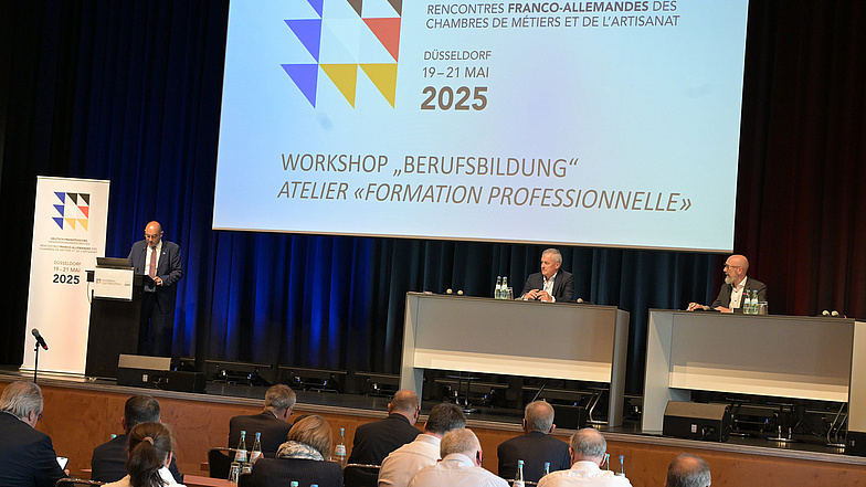 Workshop im Rahmen des 25. Deutsch-Französischen Handwerkskammertreffens.