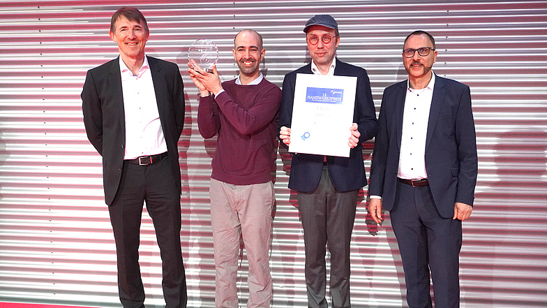 13. Handwerkspreis der Bürgschaftsbanken: Platz 1 für Shahar Yosi Elkin und Marcin Dawid Liera-Elkin von Babka & Krantz Meisterkonditorei GmbH