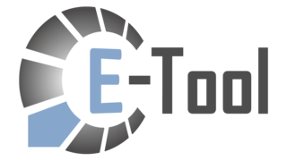 Logo des Energiebuchs "E-Tool" der Mittelstandsinitiative Energiewende und Klimaschutz.