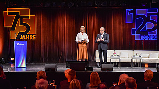 Festveranstaltung 75 Jahre ZDH, 125 Jahre Handwerkskammern Bühne