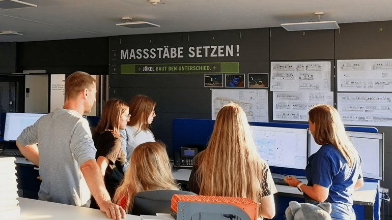 Mitarbeiter Austausch bei Jökel Bau