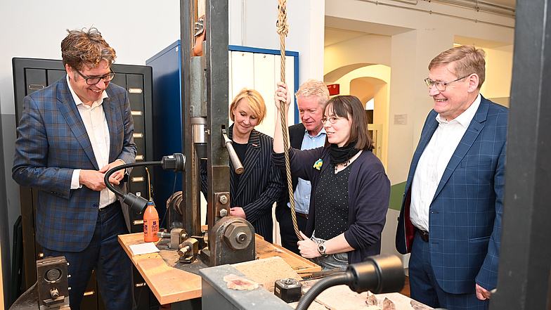 Presseauftakt der ETAK im Technikmuseum