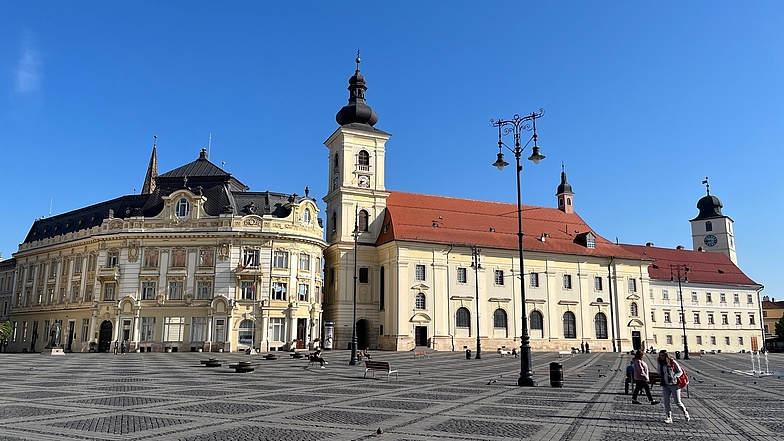 Katholische Pfarrkirche im Zentrum von Sibiu