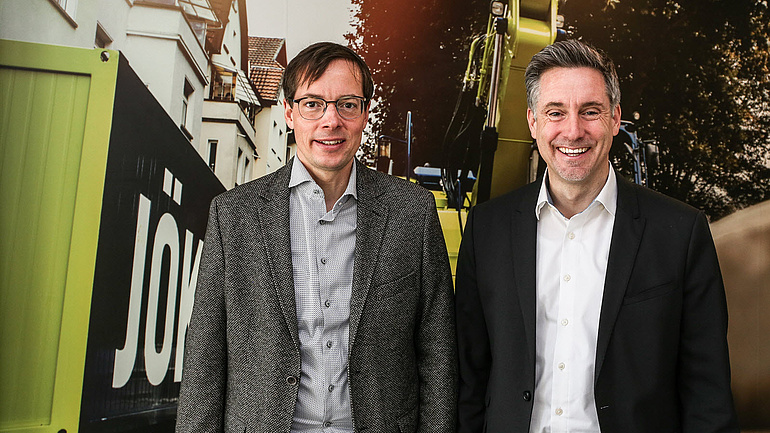 Die Brüder Peter und Stefan Jökel