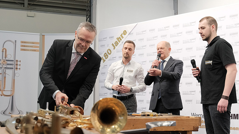 Münchner Spitzengespräch der Deutschen Wirtschaft 2025: Messerundgang