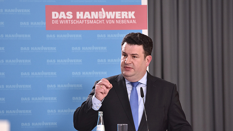 Bundesminister für Arbeit und Soziales Hubertus Heil beim ZDH-Unternehmerforum