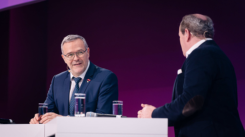 ZDH-Präsident Jörg Dittrich mit Wolfram Kons
