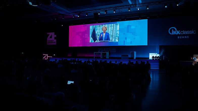 ZDH-Forum 2024 Videobotschaft Ursula von der Leyen