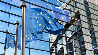 Fassade EU-Parlament