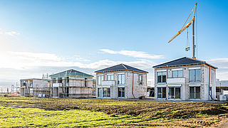 Neubau von Einfamilienhäuser