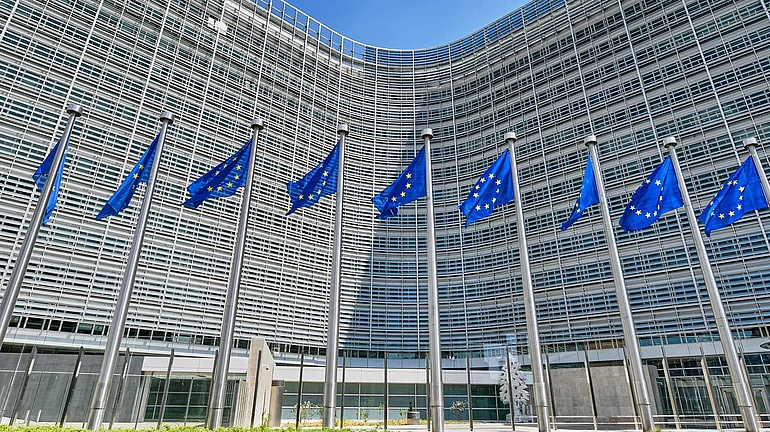 Berlaymont-Gebäude der EU-Kommission in Brüssel.