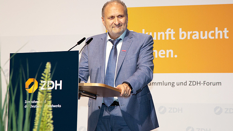 Hans Peter Wollseifer eröffnet das ZDH-Forum