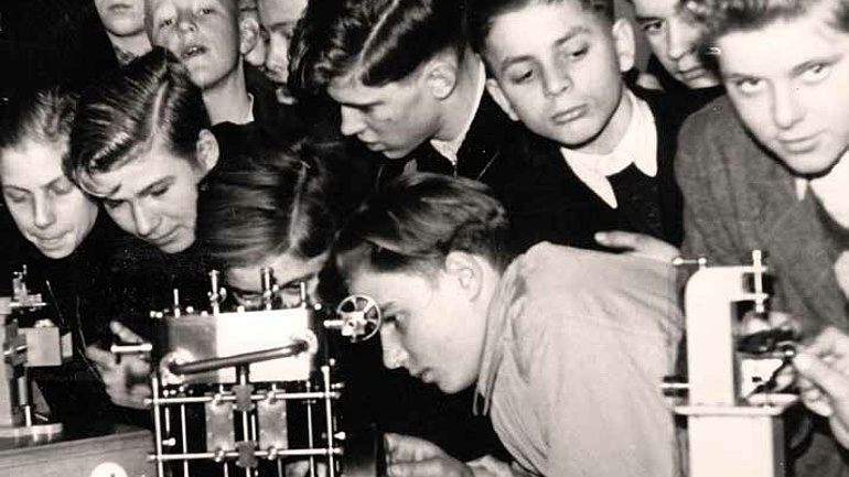 Kurzchronik 1953, Lüneburger Berufsschüler als Gäste beim Praktischen Leistungswettbewerb