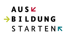 Logo des BMWi zur Initiative #AusbildungSTARTEN