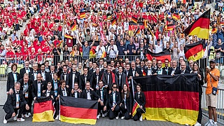 Siegerehrung der Europameisterschaft der Berufe 2023 in Danzig, Polen