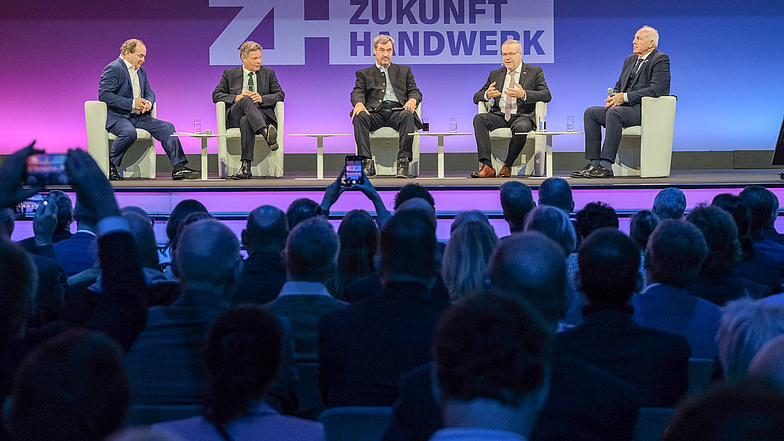 Eröffnung Zukunft Handwerk Panel