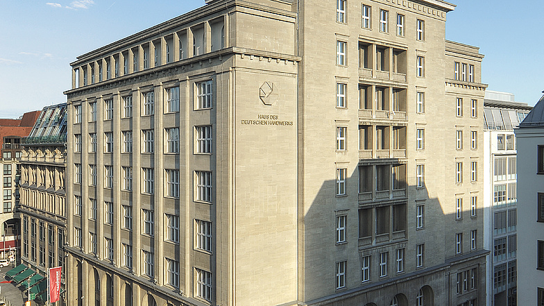 Foto vom Haus des Deutschen Handwerks in Berlin.