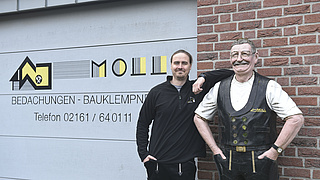 Dachdecker Felix Moll